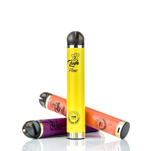 

Newest design LUSH flow adjustable cigarette Puffs Bar Disposable E-cigarettes Device Pod Pen 6ml 900mAh Battery Starter 1500puffs Kit For Sale