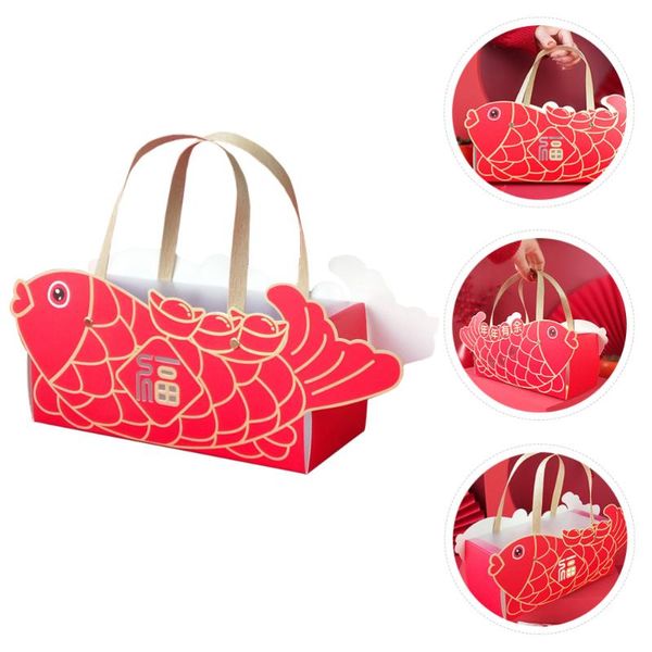 

creative cookie box practical nougat storage paper cake packaging bottles & jars