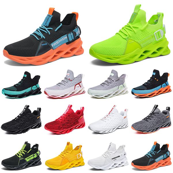 

non-brand men running shoes breathables trainer wolf grey tour yellow teals triple black khaki green light brown bronze mens outdoor sport s