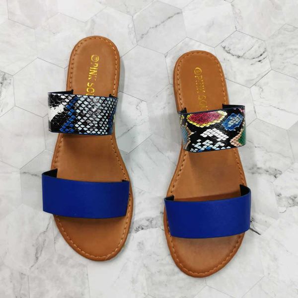 

sandals women summer low heel peep toe outdoor slides casual beach female sandal shoes woman plus size 40 41, Black