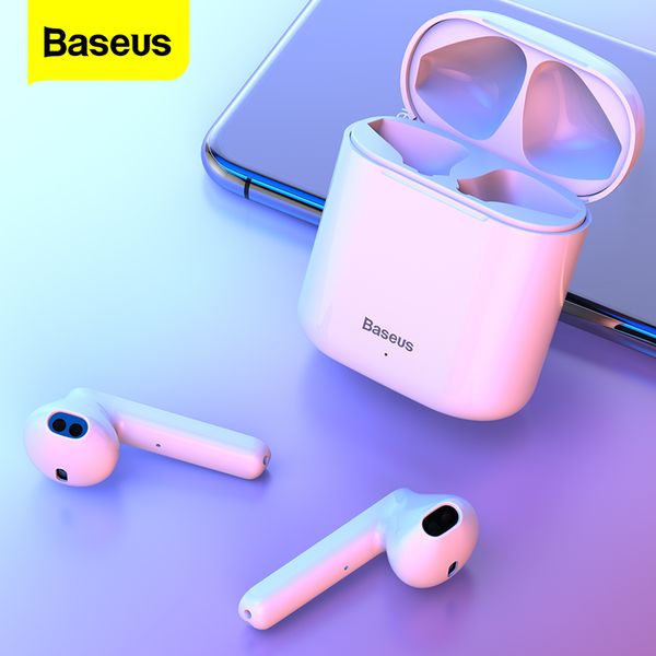 

baseus w09 tws wireless bluetooth earphone ear bud bluetooth 5.0 headphone true wireless earbud headset for iphone 12 pro xiaomi