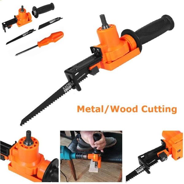 

hand tools household portable reciprocating saw metal cutting wood tool electric drill attachment power accessories drop shipp