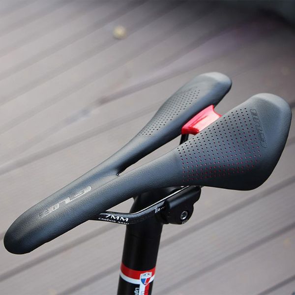 

bike saddles gub ultralight carbon bicycle saddle microfiber leather bow durble ventilation mtb road cushion cycling parts