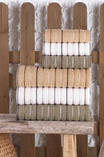 

towel binnur home antibacterial bath set 6 pieces