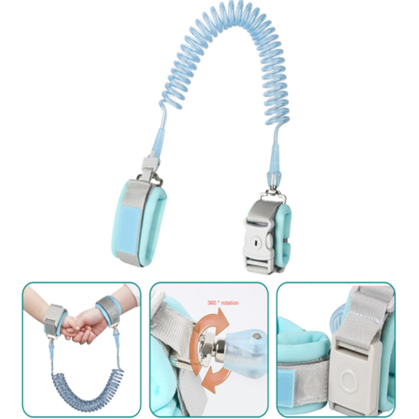

carriers, slings & backpacks children anti lost traction rope to protect kids wristband bracelet key type with 360 degree swivel joint
