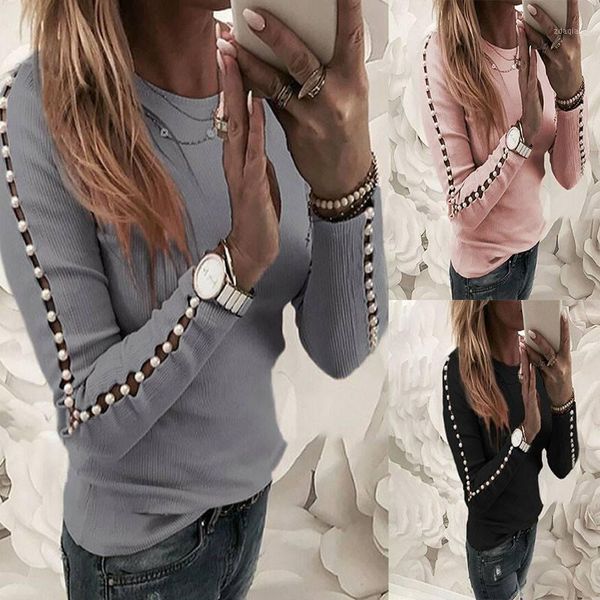 

womens ladies long sleeve casual blouse winter sweatshirt shirt size 10-18 women's sweaters, White;black