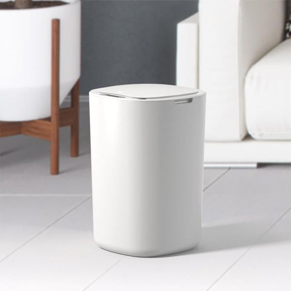 

waste bins 12l smart induction trash can automatic dustbin garbage bucket for intelligent sensor bin bedroom bathroom living room