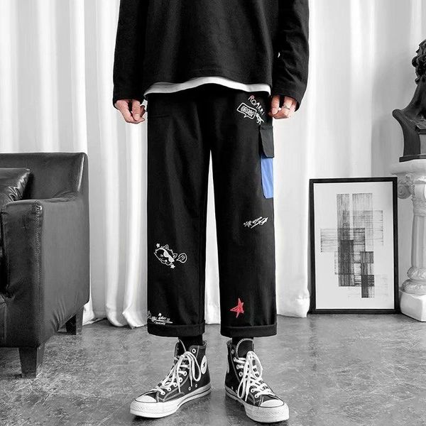 

men's pants #5055, Black