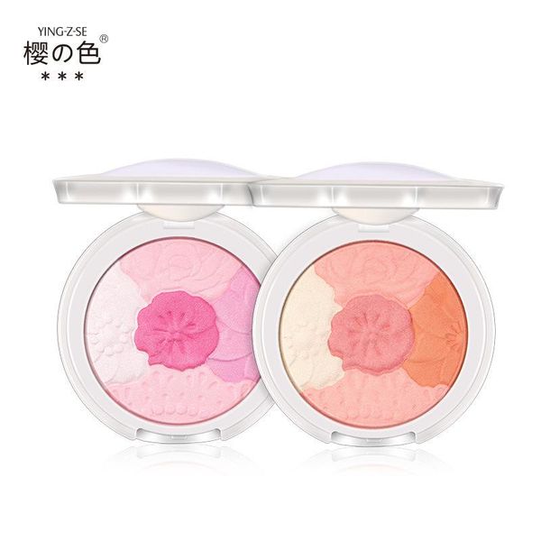 

blush make up korean makeup brand long lasting cheek sensitive peach powder set