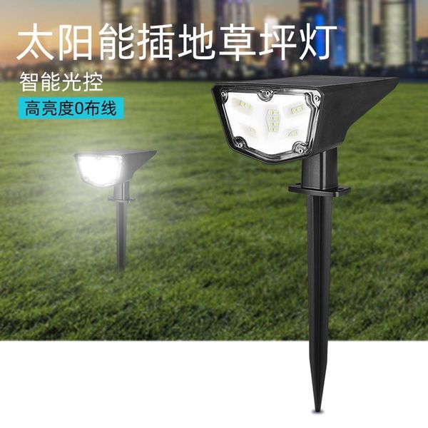 

2020 new solar outdoor lawn garden wall spot lamp