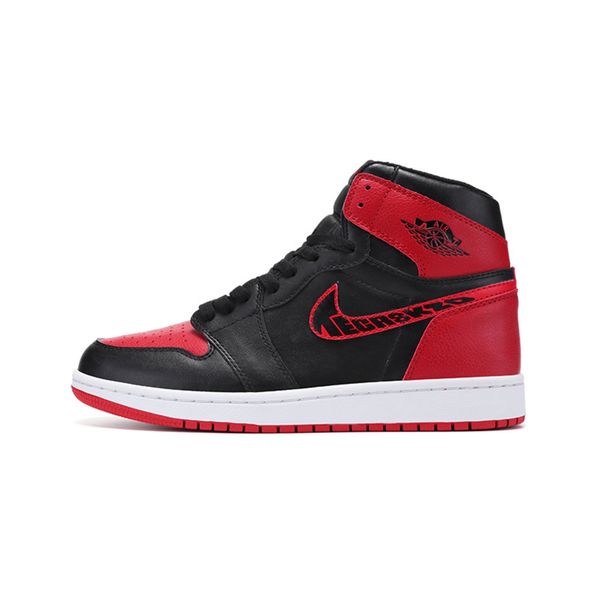 

1s basketball shoes Black Gym Red Bred Toe aj chicago banned Game Royal Fragment Shadow dunk mocha smoke grey court purple gold top universi