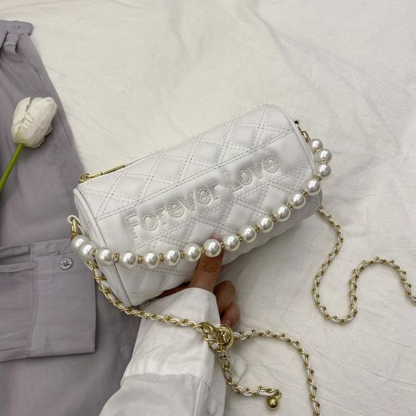 

evening bags designer products 2021 fashion foreign style bag pearl chain shoulder crossbody underarm