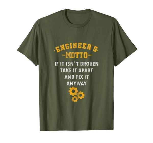 

Engineer Motto Fix It Engineering Students T-Shirt, Mainly pictures