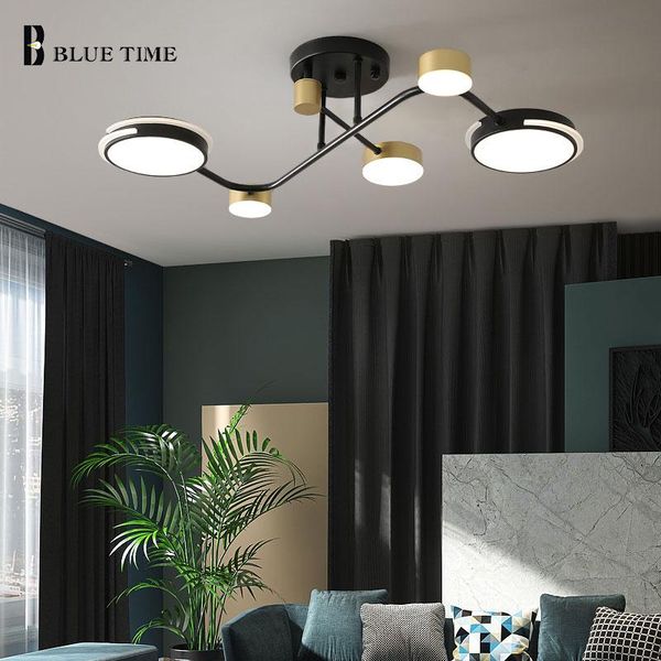 

surface mounted led ceiling light home modern chandelier lamp for living room bedroom kitchen dining lustre lamps lights