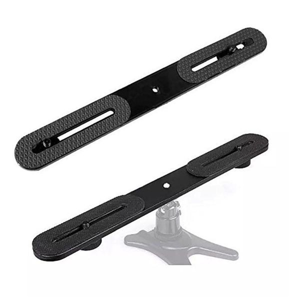

holder flash bracket metal double headed tripod stable stand studio dual accessories 1/4 inch screw for digital dslr camera lighting &