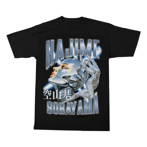 

men's t-shirts vintage anime chili wave shirt, White;black