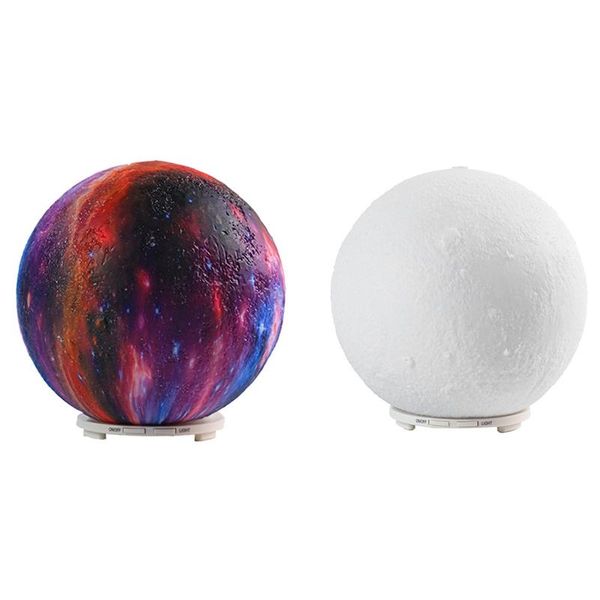 

humidifiers air humidifier moon lamp light diffuser aroma essential oil usb ultrasonic humidificador night mist purifier