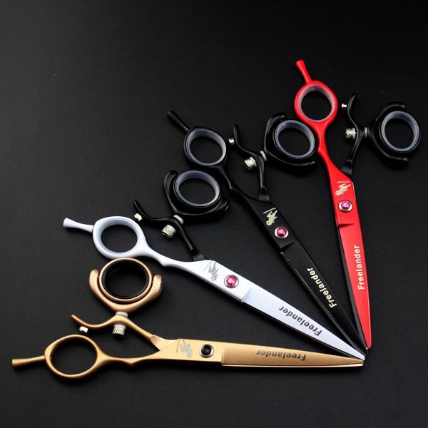 

hair scissors 6 professional salon structure set cutting barber haircut thinning shear swivel thumb shears