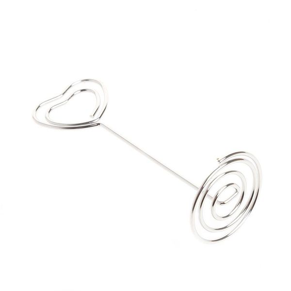 

party decoration 10pcs wedding favors place card holder table po memo number name clips base c63b