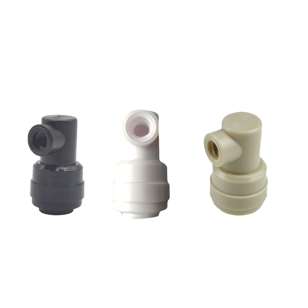 

watering equipments 1/4 female end plug for 10/24 unc brass thread misting nozzles quick snap connection pack of 10 pcs