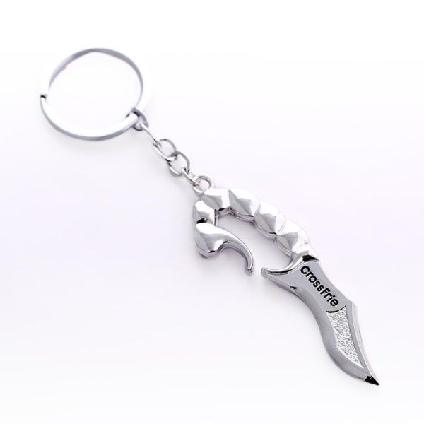 

keychains ms jewelry key chain scorpion rings for gift chaveiro car keychain game holder souvenir, Silver