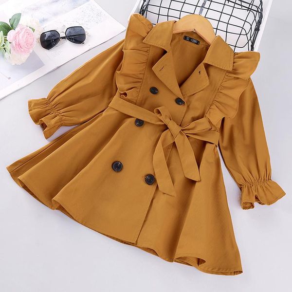 

Coat HE Hello Enjoy Baby Girls Coats Jackets Casual Fashion Windbreaker For Infant Cotton Trench Outerwear Clothing, Blue;gray