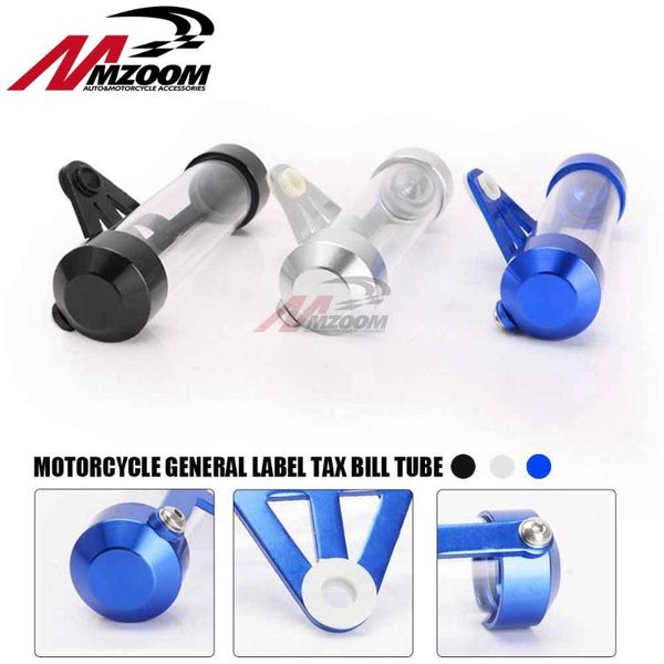 

theft protection motorcycle tax tags, buckets, tube form tag holders