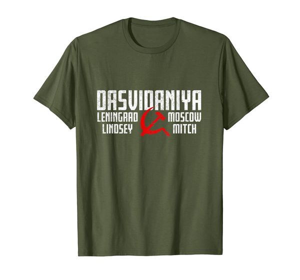 

dasvidaniya leningrad lindsey moscow mitch 2020 protest gift t-shirt, White;black