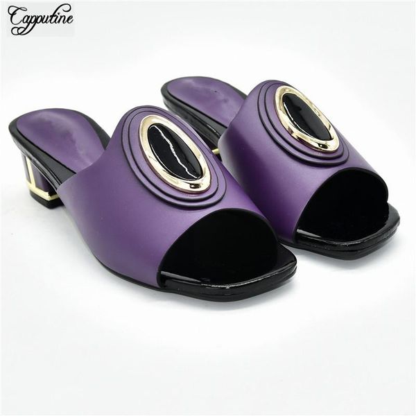 

dress shoes purple sippers wedding/party african lady high heel 88-17 height 5.5cm, 5 color on sale, Black