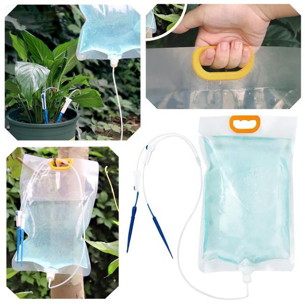 

watering equipments automatic drip irrigation water bag potted system home plant flower life support indoor household #38