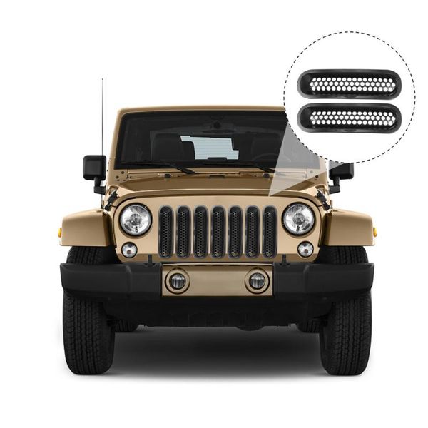 

fishing accessories 1 set grill mesh inserts front grille guard cover clip-in for bumper