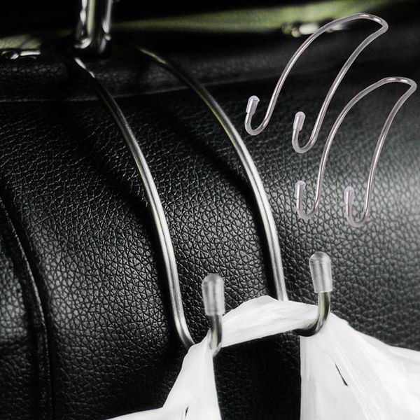 

hook hanger 2pcs stainless steel auto car seat back hooks hangers organizer universal multifunction storage house
