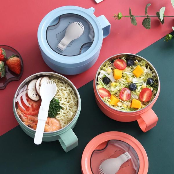 

dinnerware sets microwave lunch box stainless steel storage container children kids school office portable bento bag