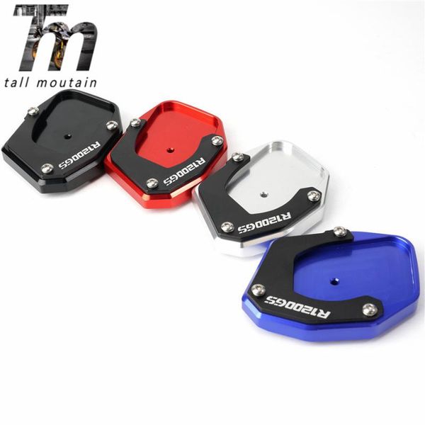 

pedals motorcycle aluminum side stand foot enlargement and heightening fit for r1200gs 2007 r 1200 gs adventure 2008-2011 2012