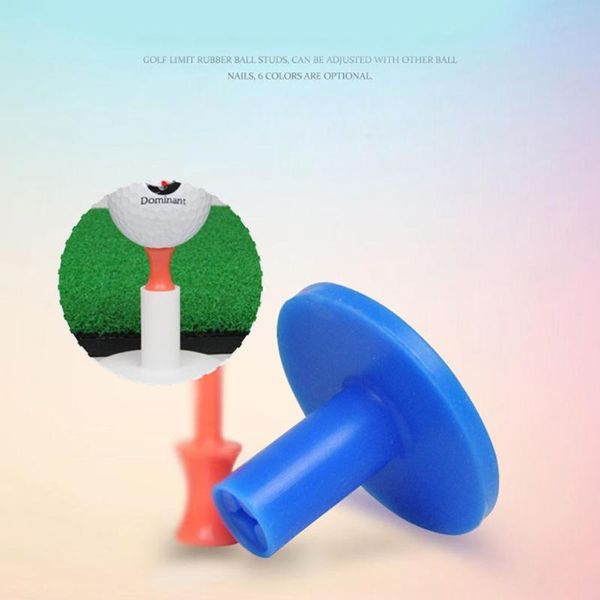 

golf training aids 5pcs 38mm tee outdoor t-shape driving range mini practical practice mat sport rubber