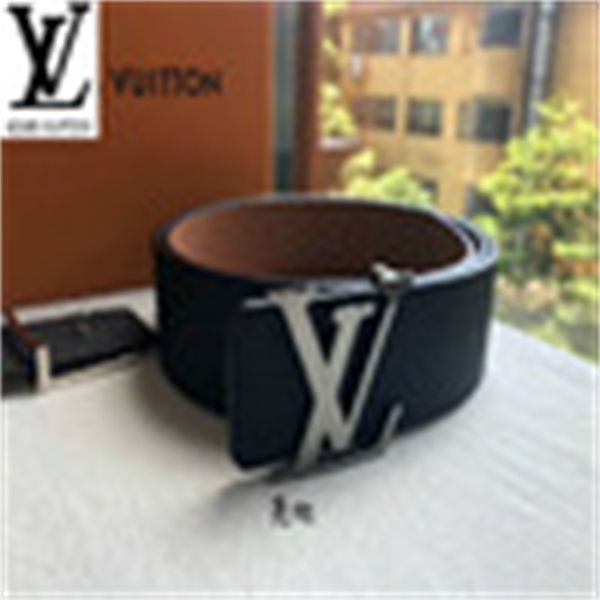 

brand designer luxury belt bright gun letter hang buckle double-sided authentic official mens belts for men women belt with box, Silver