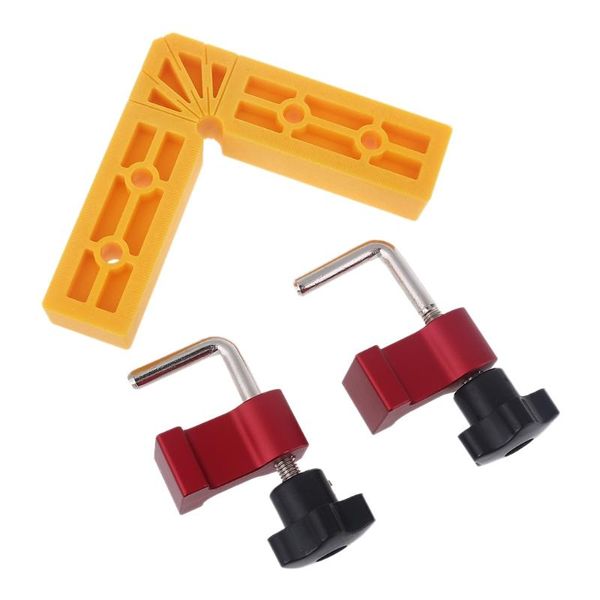 

professional hand tool sets right angle corner clamps 90 degree positioning squares plastic woodworking for carpenters men father dad