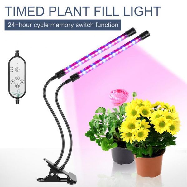 

plant growth lamp full spectrum usb power supply led multi-head waterproof light uk flower fruit growing grow lights