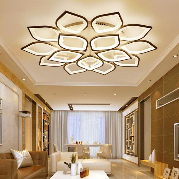 

ceiling lights simple modern atmosphere home living room lamp pattern led hall bedroom study acrylic