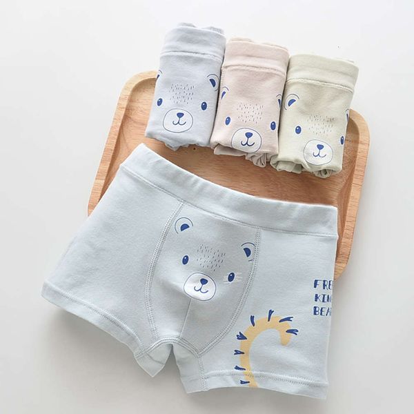 

4-pack children's underwear cotton boxer boys' shorts breathable and comfortable boxer, Camo