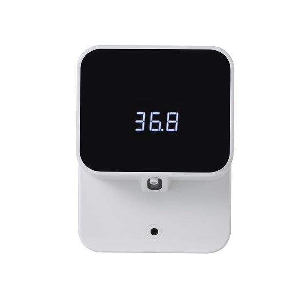 

smart home control x5 upgraded version led display body temperature foam gel wall-mounted automatic soap dispenser x6 infrared wash the phon