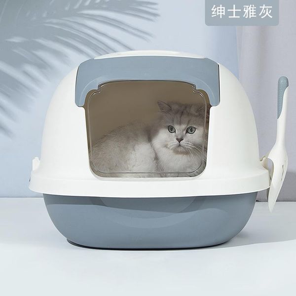 

other cat supplies deodorant pet products litter cabinet box furniture closed sandbox self cleaning lettiera gatto home eg50mb