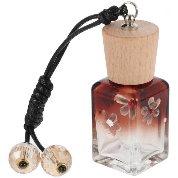 

storage bottles & jars 1pc perfume bottle hand painted glass atomizer hanging ornaments