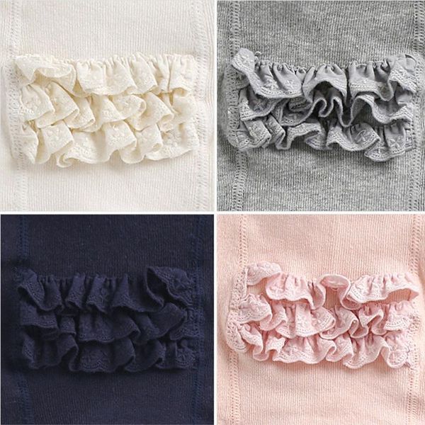 

footies lace floral side baby infant girl boy knitted cotton warm tights solid color children pantyhose fashion stocking s, Blue