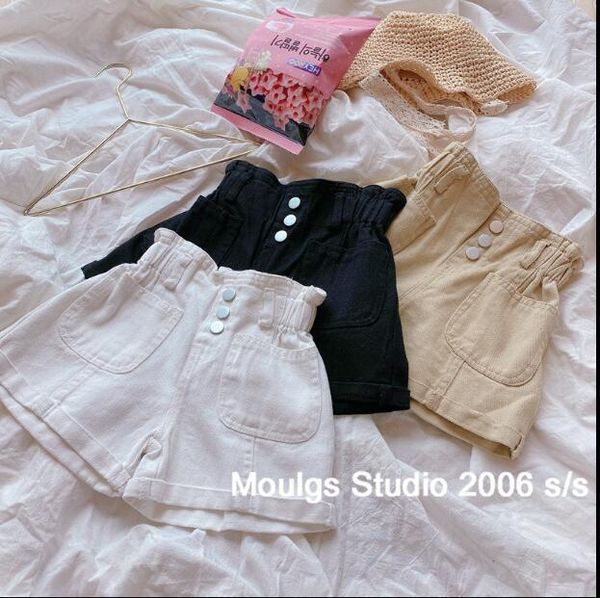 

wholesale girls shorts summer fashion 2-7t a971, Black