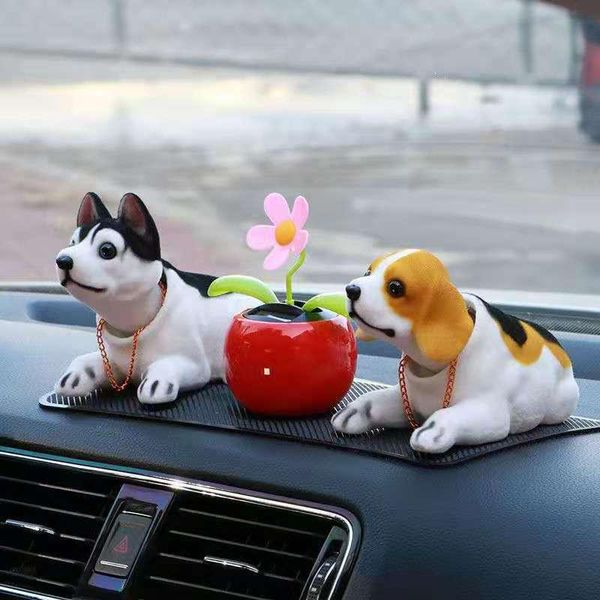 

interior decorations car doll shaking head dog ornaments puppy cute creative gifts