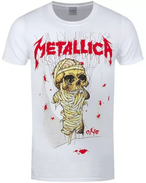 

metallica one and justice for all lars ulrich officially men t-shirt mens, White;black
