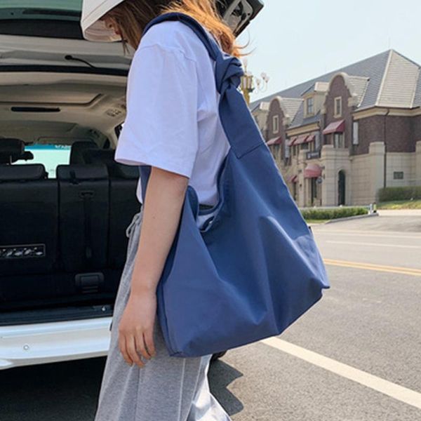 

evening bags casual shoulder large capacity simple women's handbags female shopping tote solid color canvas underarm