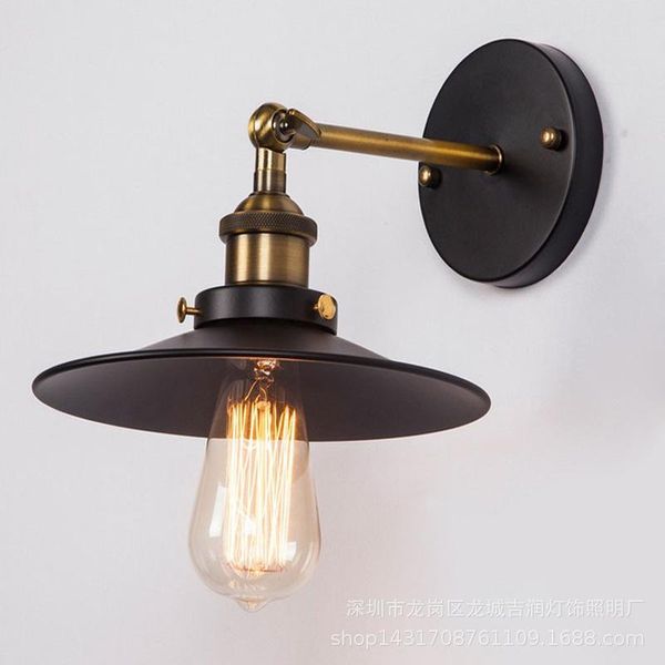 

nordic wall lamp, american country warehouse, industrial style creative designer's restaurant, coffee shop, aisle lamp