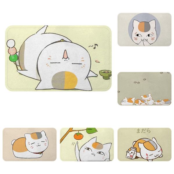 

carpets natsume yuujinchou japan cartoon cat anime mat bath carpet decorative anti-slip room car floor bar rugs door home decor gift